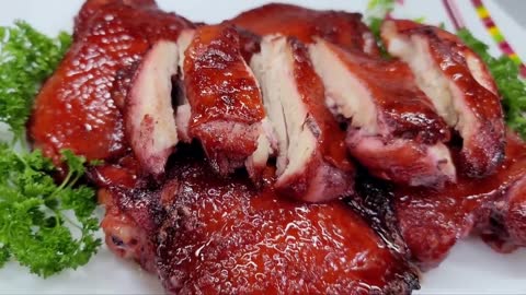 CHAR SIU CHICKEN_ CHINESE BBQ CHICKEN_ roast chicken recipe