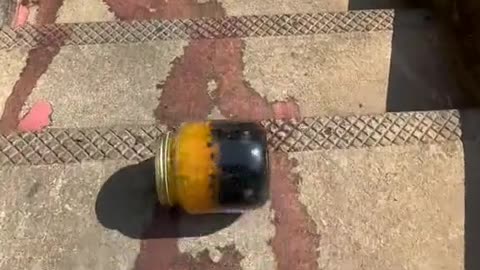 BOTTLES DROPPING TEST FROM STAIRS