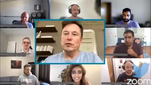 Elon Musk fires Twitter Employees during Zoom meeting.