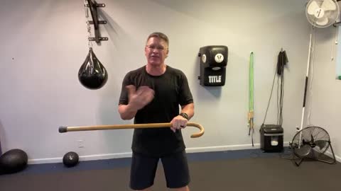 Kata for self defense cane - basic cane self defense number one