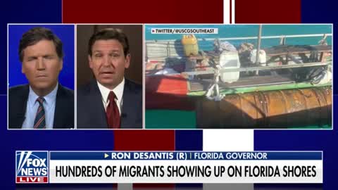 Gov. Ron DeSantis talks about deploying the National Guard to help deal with Biden's border crisis