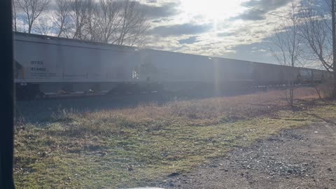 CP Rail Train Passing Balzac Northbound