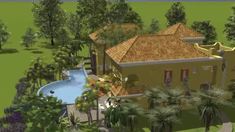 3D Animation of Spanish Architecture ca4d.com