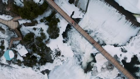 Video 1 : Winter, Waterfall, forest & Ice.