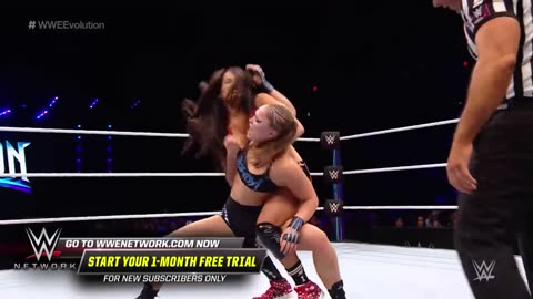 FULL MATCH - Ronda Rousey vs. Nikki Bella - Raw Women's Championship: WWE Evolution (WWE Network)