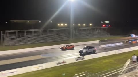 C6 Corvette Vs Kia Niro EV Quarter Mile Race