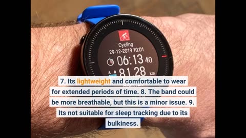 Honest Reviews: POLAR Vantage M Multi Sport GPS Heart Rate Watch - Blue (ML)