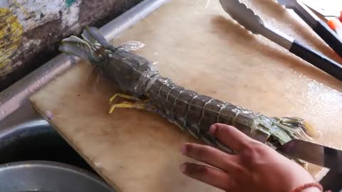 ALIEN SHRIMP Thailand Street Food-14