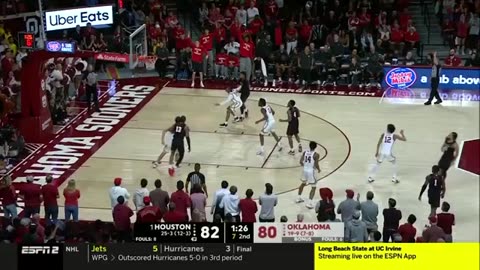 No. 1 Houston at Oklahoma | Big 12 Men's Basketball Highlights | March 2, 2024