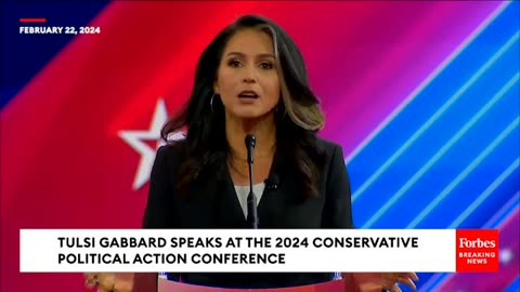 BREAKING NEWS: Tulsi Gabbard DefendsTrump From Nikki Haley At CPAC As SouthCarolina