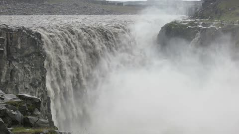 Dettifoss Iceland Waterfall