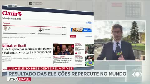 A repercussão internacional da vitória de Lula