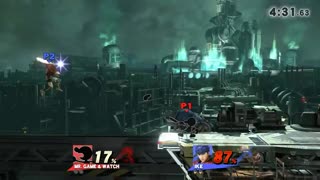 Super Smash Bros for Wii U - Online for Glory: Match #259