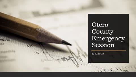 Otero County Emergency Session