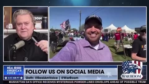 Ben Bergquam at the rally in Texas: Don't listen to the LIES of the FAKE NEWS