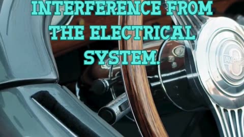 Install a noise filter to eliminate interference from the electrical system.