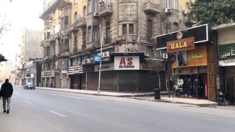 The streets of ancient Egypt and the giant buildings of history are still present in Cairo.