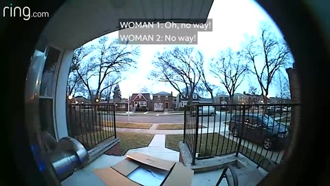 Package Thieves Stopped By Ring's Video Doorbell Two-Way Talk Feature | RingTV