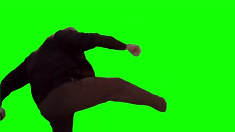 Breaking Bad - Heinsenberg Kicking A Door (Green Screen)