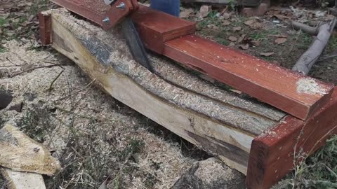 Mini Chainsaw Mill Building a DIY Mill Guide Idea