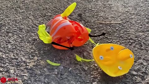 Experiment Car vs Jelly, toothpaste, coca-cola - Crushing crunchy and soft things by car