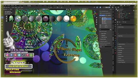 FREE Sculpting Brushes for Blender, BlenderKit SSL 2023