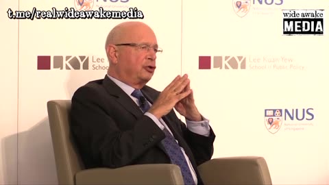 Speaking in 2016, founder of the World Economic Forum, Klaus Schwab: