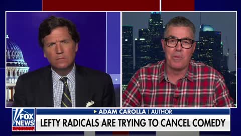 Tucker Carlson speaks with Adam Carolla about beinga comedian in the age of wokeness.