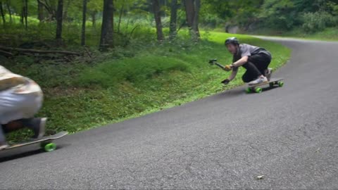 Longboarding Corner Session __ Zhiyun Crane M2