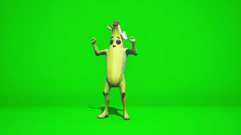 PEELY NANA NANA Fortnite Emote - Greenscreen Effect