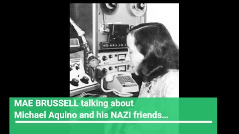 MAE BRUSSEL! HIMMLER AND AQUINO! SATANIC KNIGHTHOOD! WAFFEN SS CLONES! HITLER MESSIAH!