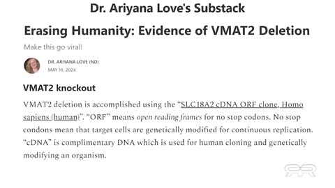 DESTROYING OUR CONNECTION TO GOD WITH GENE EDITING INJECTIONS