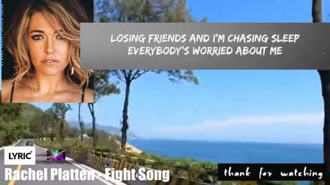 BRTD - Rachel Platten - Fight Song (Lyrics)