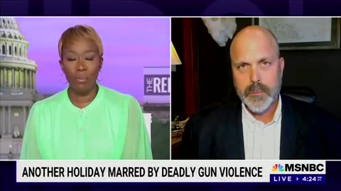 Joy Reid on why she didn’t go out on July 4th: “America is awash with guns & now people just don’t have them so they seem to want to shoot people.”