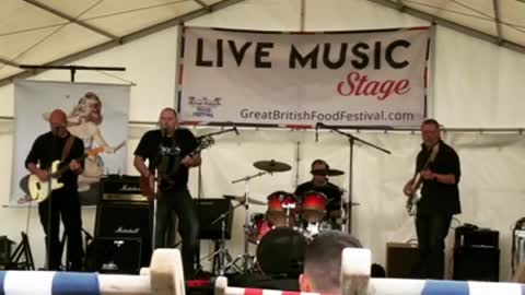 Driving North Santana guitar solo Great British Food Festival