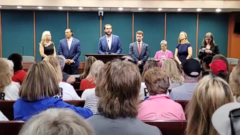 Georgia Freedom Caucus Press Conference 9/7/23 - Recorded by Voice of Rural America