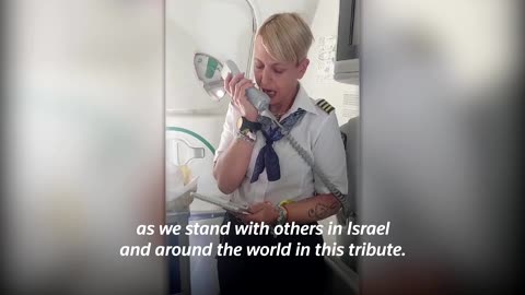 Israelis honor Hamas victims in air and on land