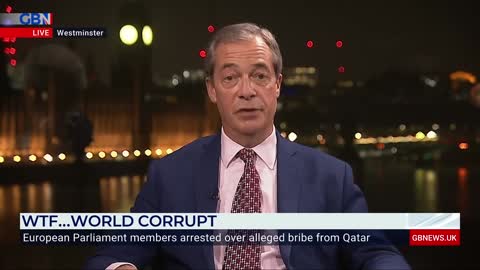 European Parliament members arrested over allegedly accepting bribes from Qatar, Nigel Farage reacts