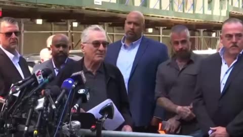 Man Heckles De Niro for using Men Behind him that Lied Umder Oath