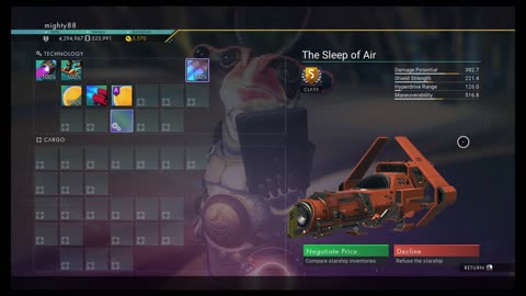 No Man's Sky - The Sleep of Air - Fighter Ship