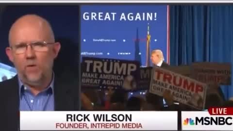 Comrade Wilson '... The Donor Class Will Have to Put a Bullet in Donald Trump... And That's a Fact'