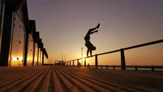 Sunrise Beach Handstand