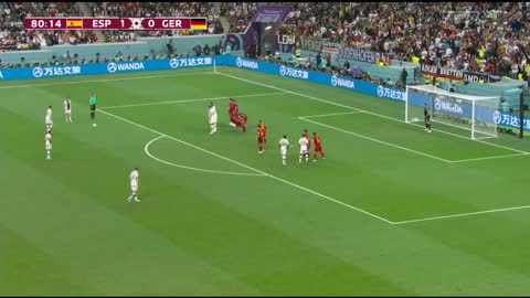 Spain 1-1 Germany FIFA World Cup 2022 highlights