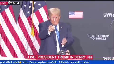 Trump LIVE In Derry, NH - 10/23/23