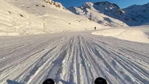 🥰🥰🥰❤🥰Amazing 🥰🥰😍feeling, #skiing #skii #naturelover #adventure #awesome 👍