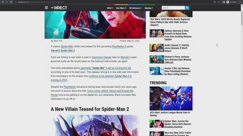 Marvel's Spider-Man 2 New Free Prequel Comic, New Villain and Possible Release Date