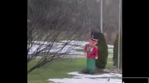 Christmas Decorations Made Inappropriate By Mother Nature