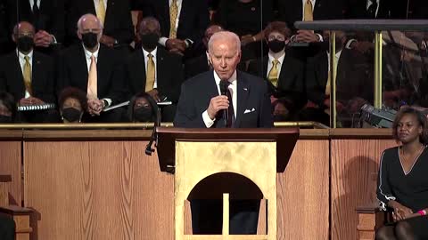 U.S. at 'critical juncture' -Biden at MLK's church