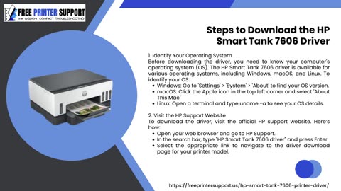 HP Smart Tank 7606 Driver - Printer Drivers Download