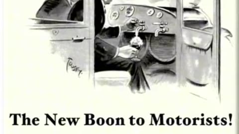 1926 NOSTALGIA~ AUTO BEER BAR~THE NEW BOON TO MOTORISTS!! INSTALLED IN YOUR CAR THE SAME AS A RADIO